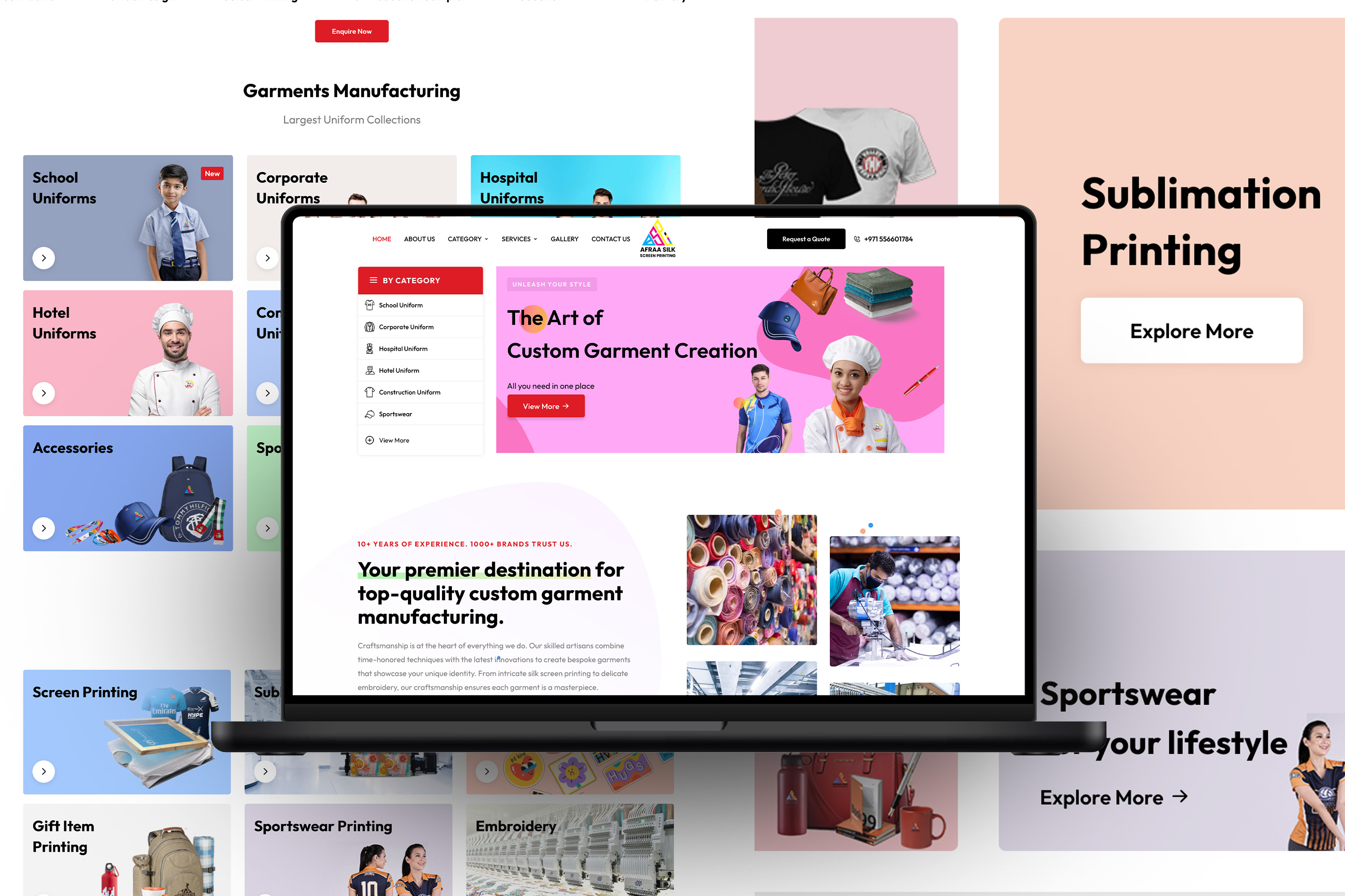 Website Design company webotix uae fintech-platform