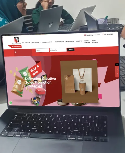 corporate gifting platform UK UI-UX design