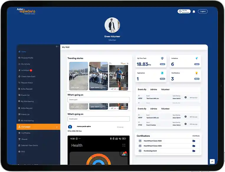 Timetrack web application dubai