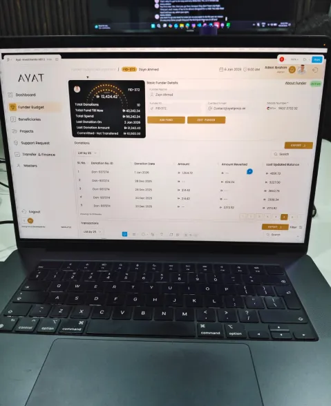 Charity ERP System