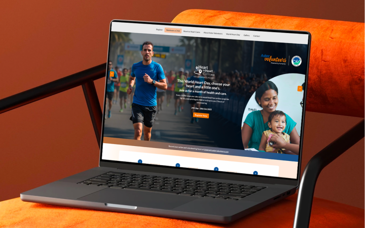 Website Design company webotix uae Heart to heart