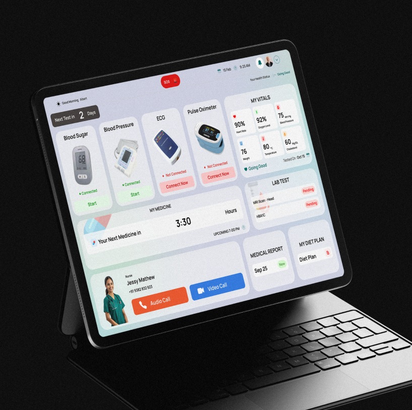 Digital Healthcare & Remote Patient Monitoring Platform Dubai Webotix