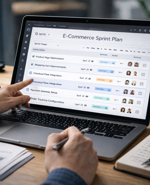 E commerce development  webotix