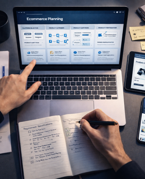 E commerce development  webotix