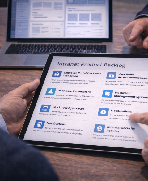 intranet portal webotix