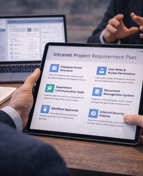 intranet portal webotix