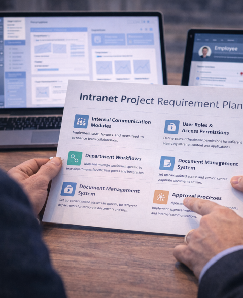 intranet portal webotix